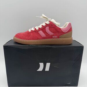 Coolway Goal Low Pink/Red Suede Sneakers Women’s US 7.5 EU 38 Gum Sole